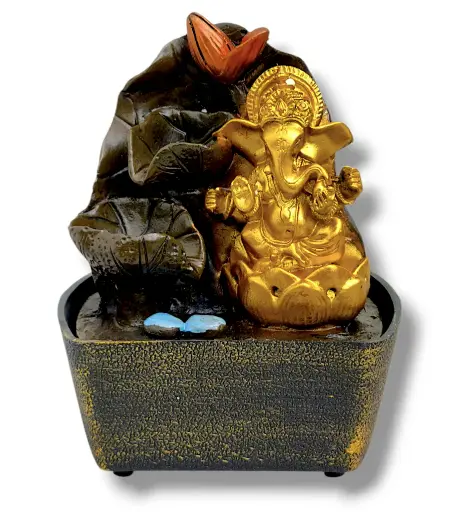 [MT-687] Fuente de Agua - Ganesha (21x14cm)