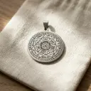 Dije Acero Inox. 7 Arcángeles (3,5cm) 