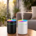 Humidificador USB Con TAPA RGB 180ml (Ideal para auto)